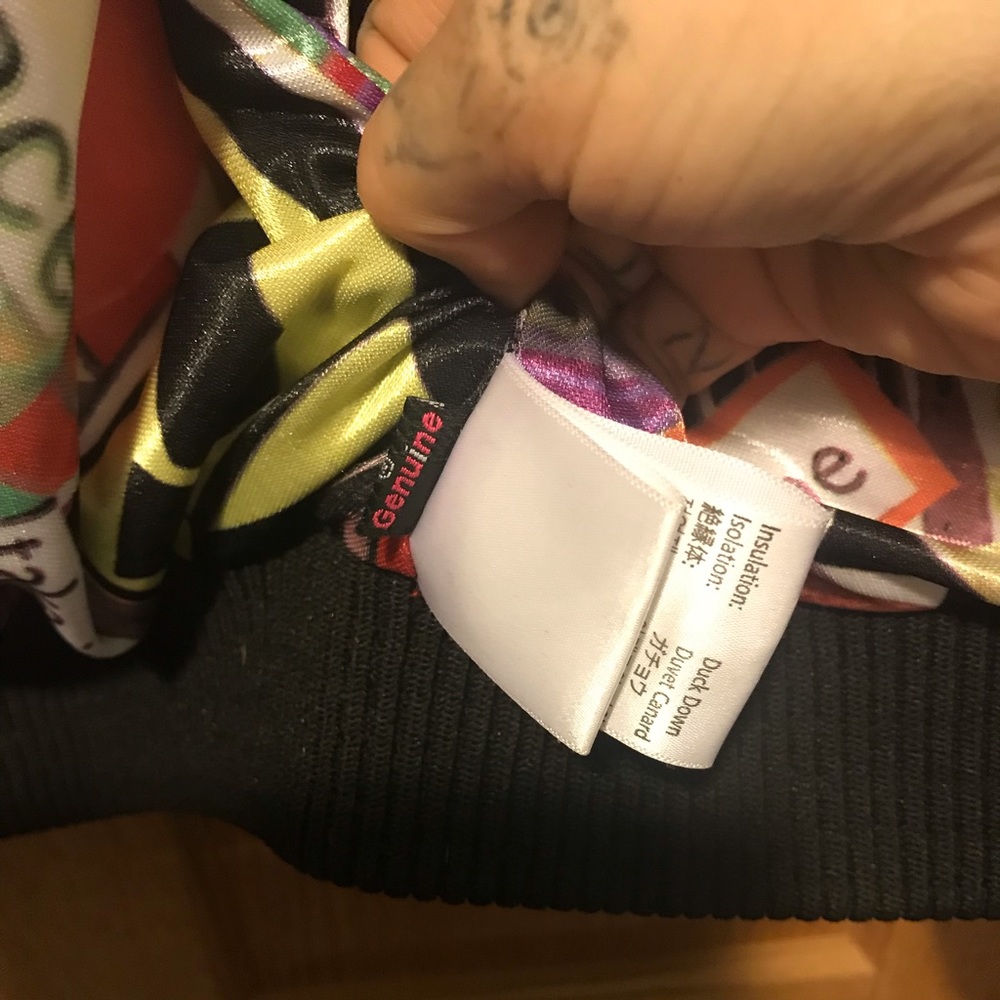 Volcom Leather Down Jacket - image 8